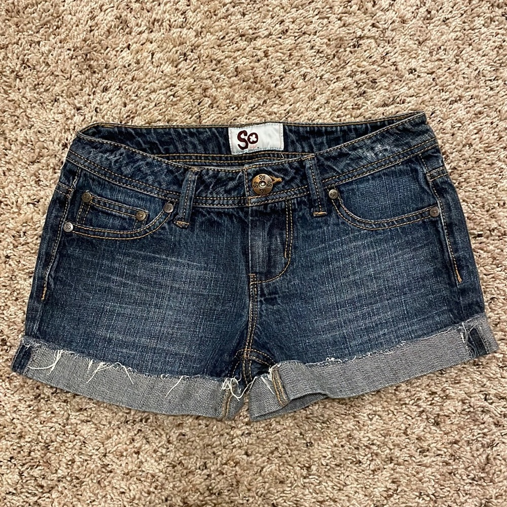 SO jean shorts size 1